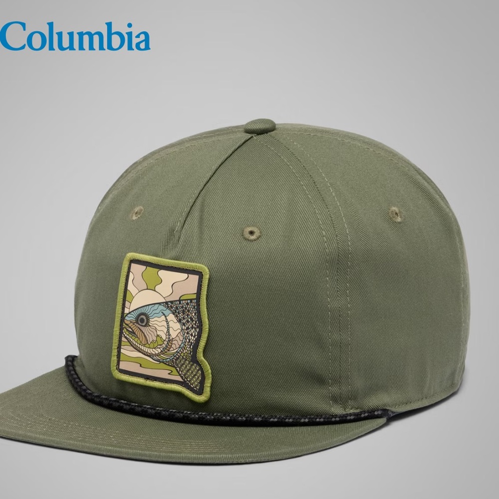 Columbia PFG Back Tack Fish Rope Snapback Adjustable Hat - Picture 7 of 8